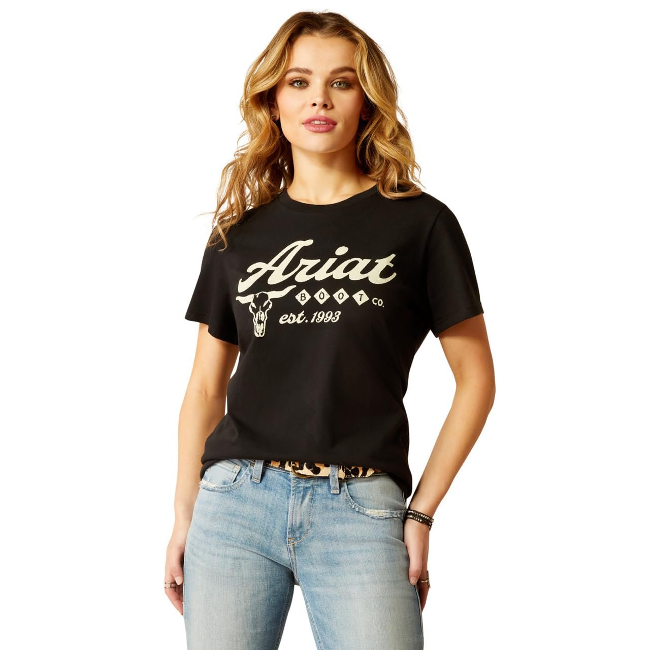 Ariat Women's Established Boot Co T-Shirt in Black