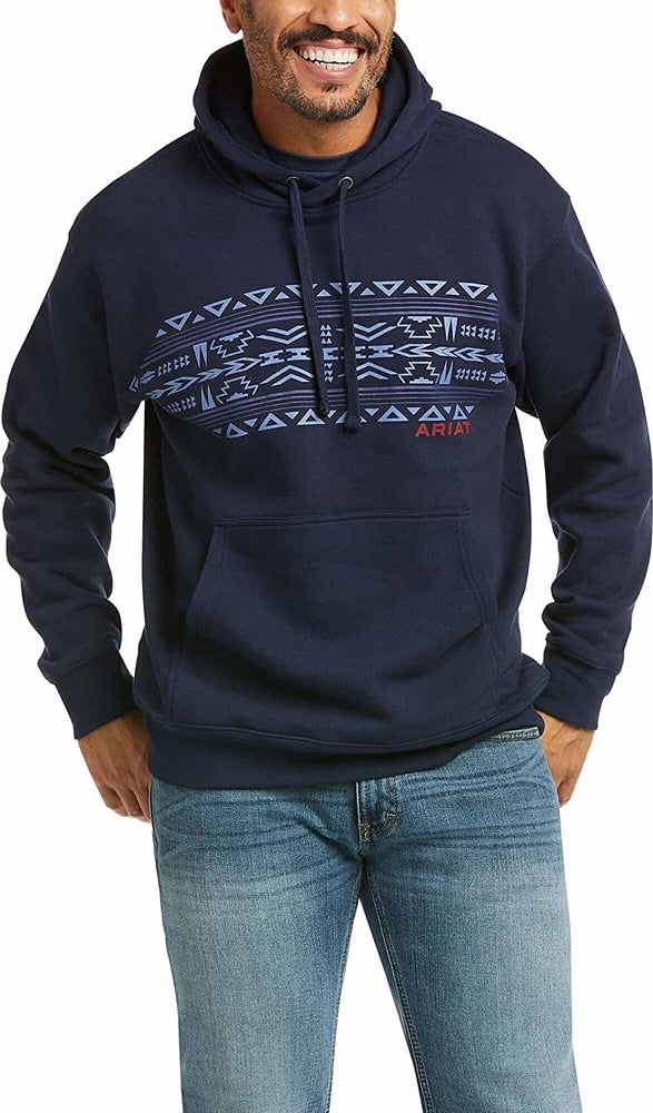 
                  
                    Aztec Print on Ariat Men's Graphic Hoodie
                  
                