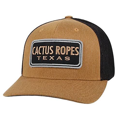 HOOEY Men's Cactus Ropes 5 Panel Patch Trucker Hat 