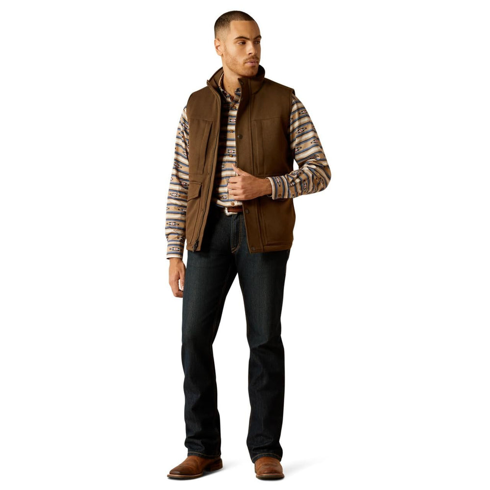 
                  
                    Man Wearing Ariat Men's Abilene Vest
                  
                
