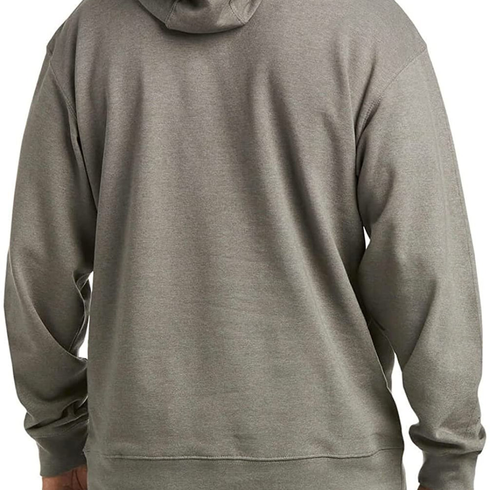 
                  
                    Back of Gray Ariat Men's Graphic Hoodie
                  
                