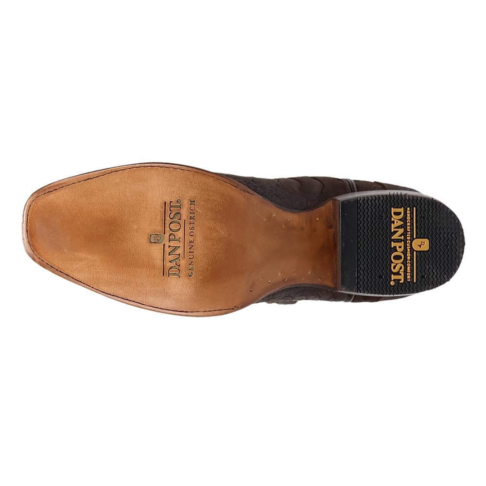 
                  
                    Outsole of Dan Post Men's Anders Ostrich Leg Square Toe Western Boot
                  
                