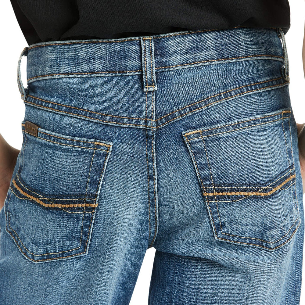 
                  
                    Back of Ariat Boys' B5 Slim Stretch Legacy Straight Jeans
                  
                