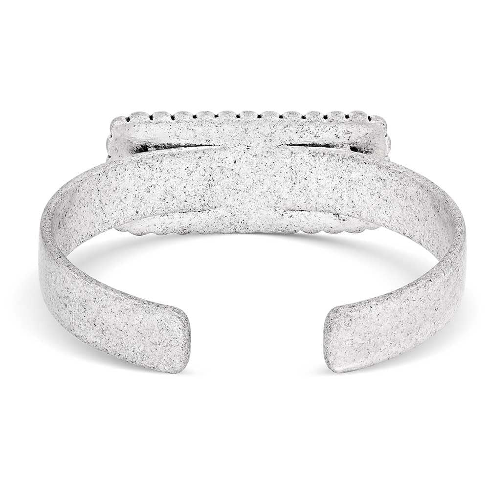 Back of Montana Silversmiths Women's Double Essence Cuff Bracelet