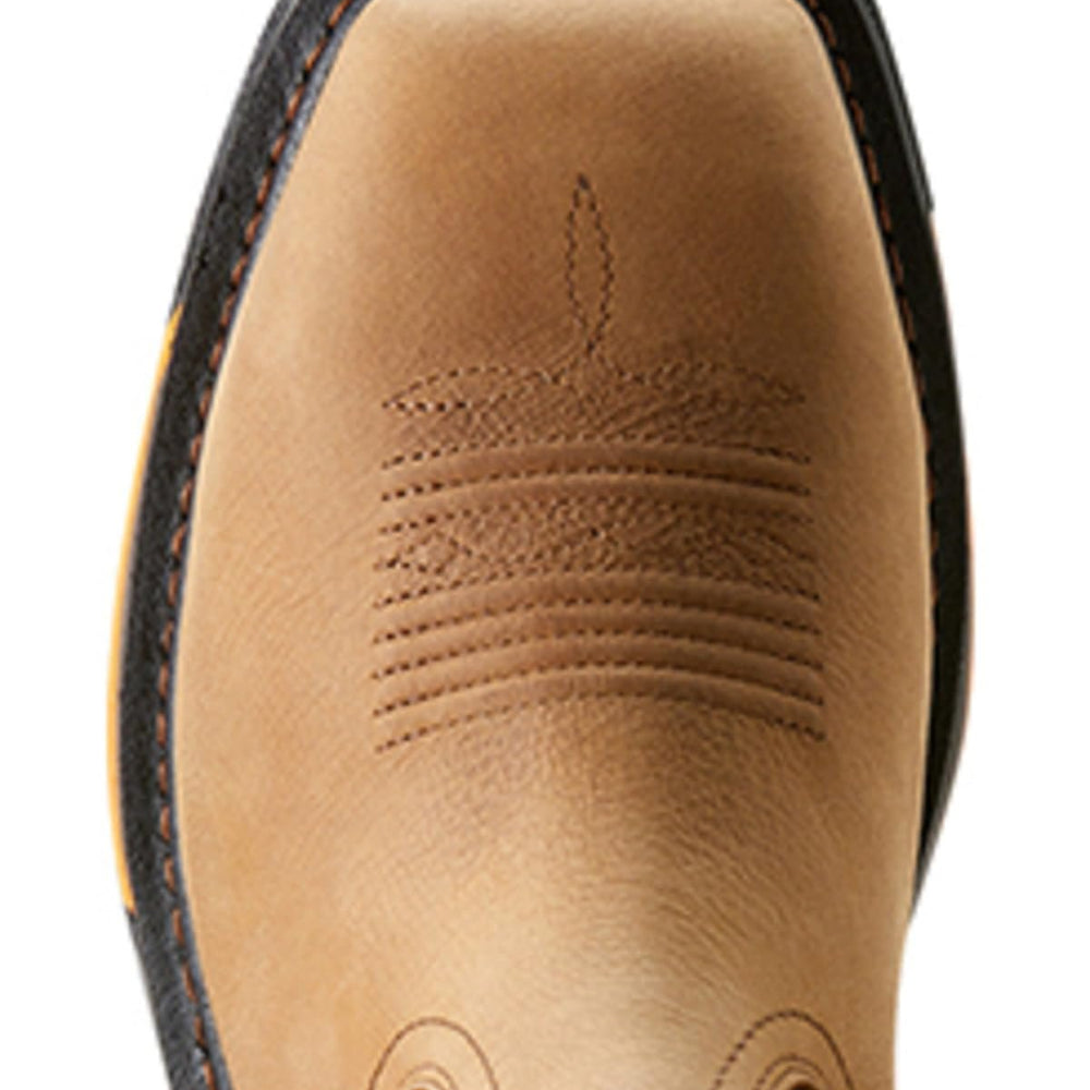 
                  
                    Toe Box of Ariat Men's Big Rig BOA Waterproof Composite Toe Work Boot
                  
                