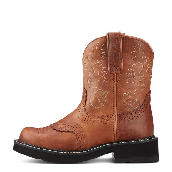 Ariat Women's Fatbaby Western Boots, Russet Rebel