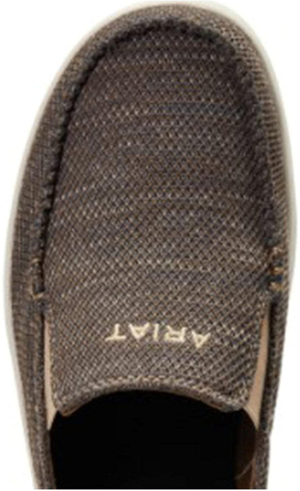 
                  
                    Toe Box of Ariat Men's Hilo 360 Shoe in Heather Brown
                  
                