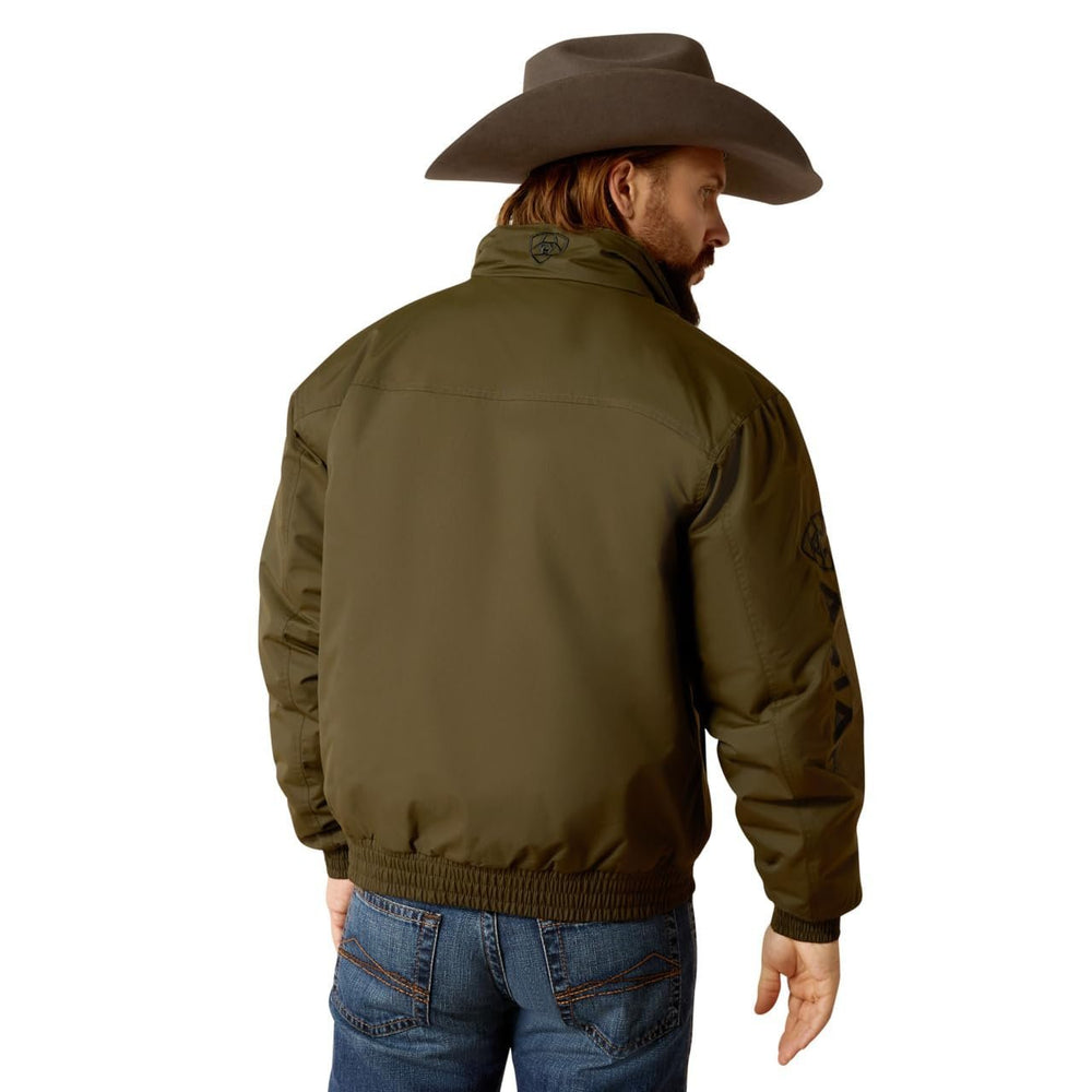 
                  
                    Back of Ariat Men's Team Insulated Jacket in Relic
                  
                