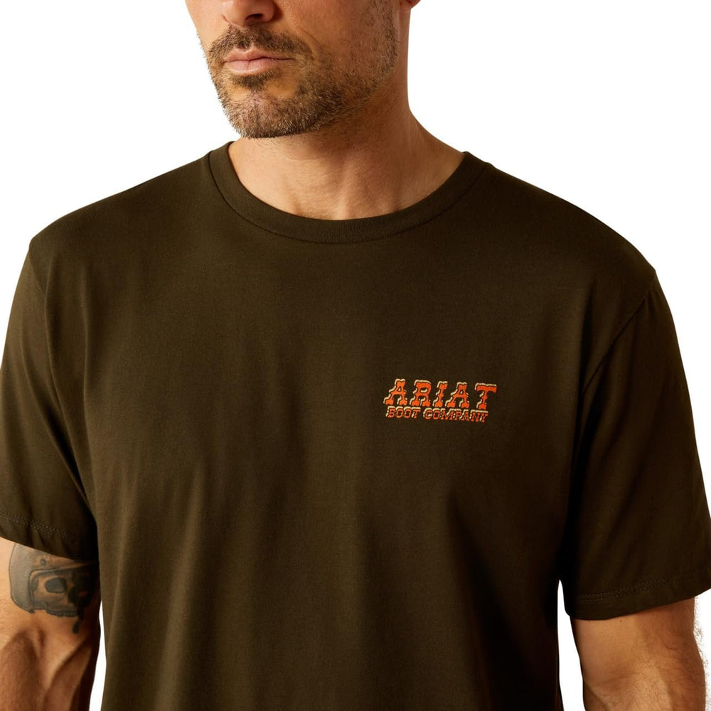 
                  
                    Logo on Ariat Men's Armadillo on a Half Shell T-Shirt
                  
                