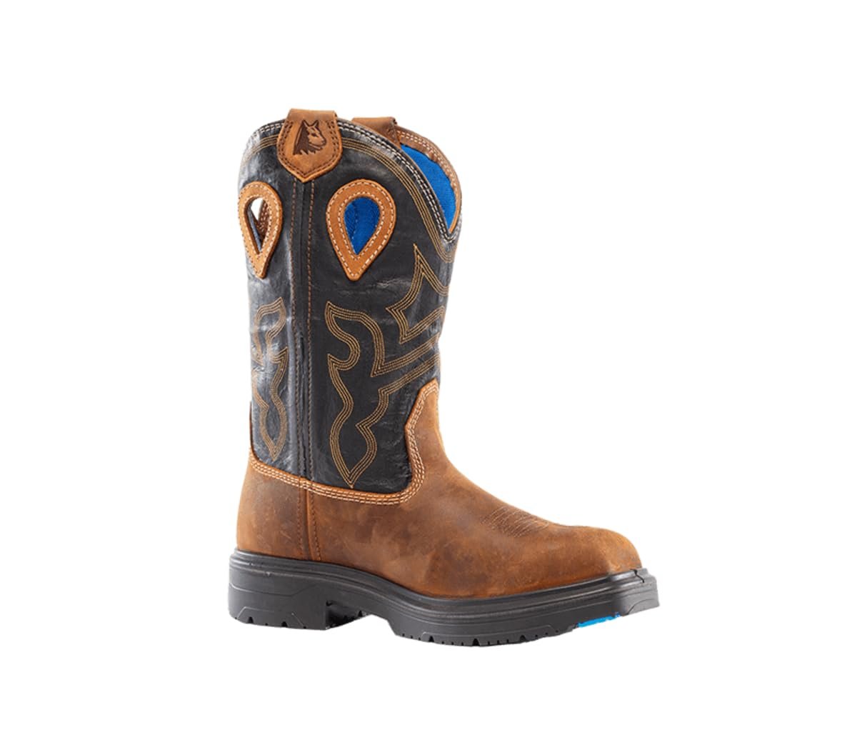 Steel Blue - Blue Heeler Met Safety Boot