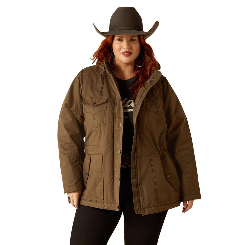 
                  
                    Woman Wearing Ariat Women's Grizzly 2.0 Parka in Banyan Bark
                  
                