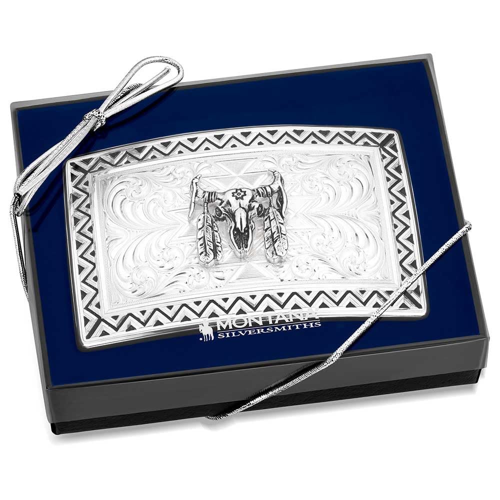 
                  
                    Four Winds Buckle with Buffalo Skull

                  
                