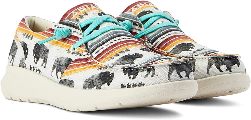 
                  
                    Pair of Ariat Women's Hilo Shoes in Buffalo Print
                  
                