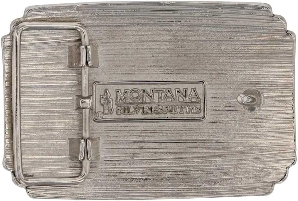 Back of Montana Silversmiths Country Strong Attitude Buckle
