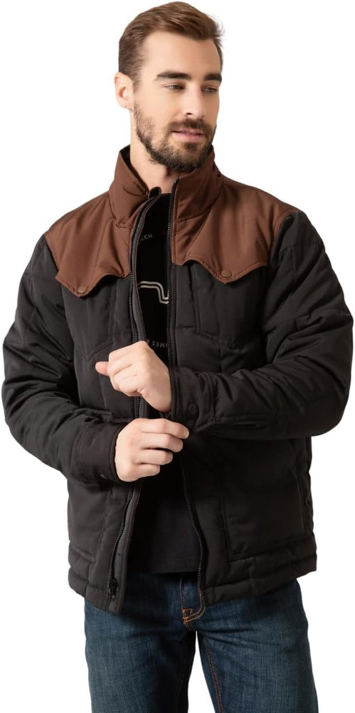 Kimes Ranch Men's Colt Jacket in Black/Brown