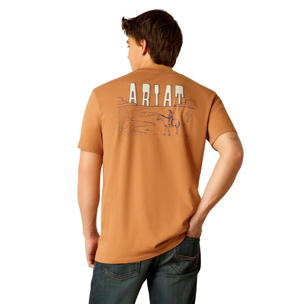 
                  
                    Back of Ariat Men's Horizon Oasis T-Shirt
                  
                