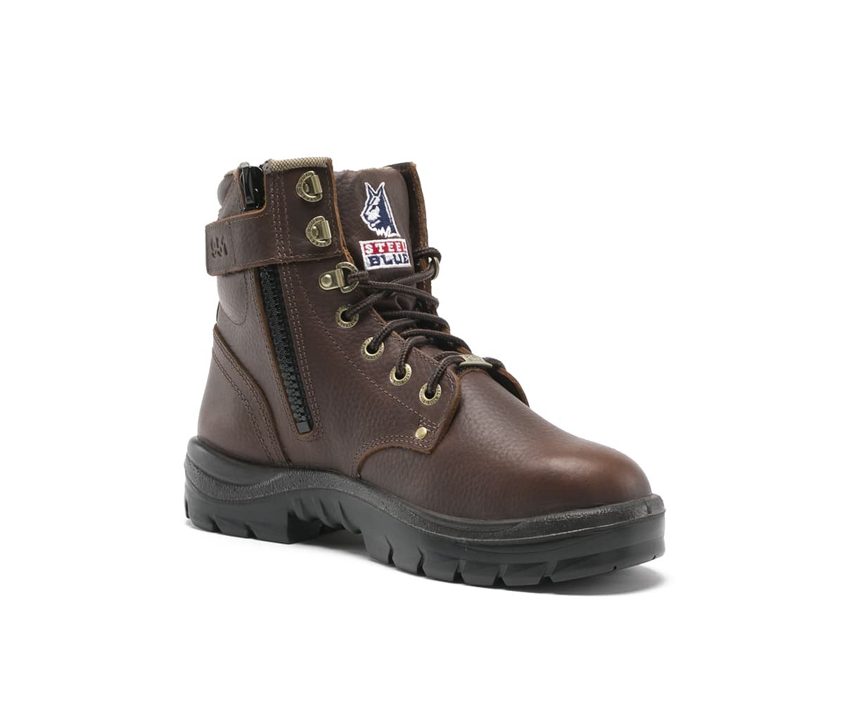 Steel Blue Argyle Zip Work Boot