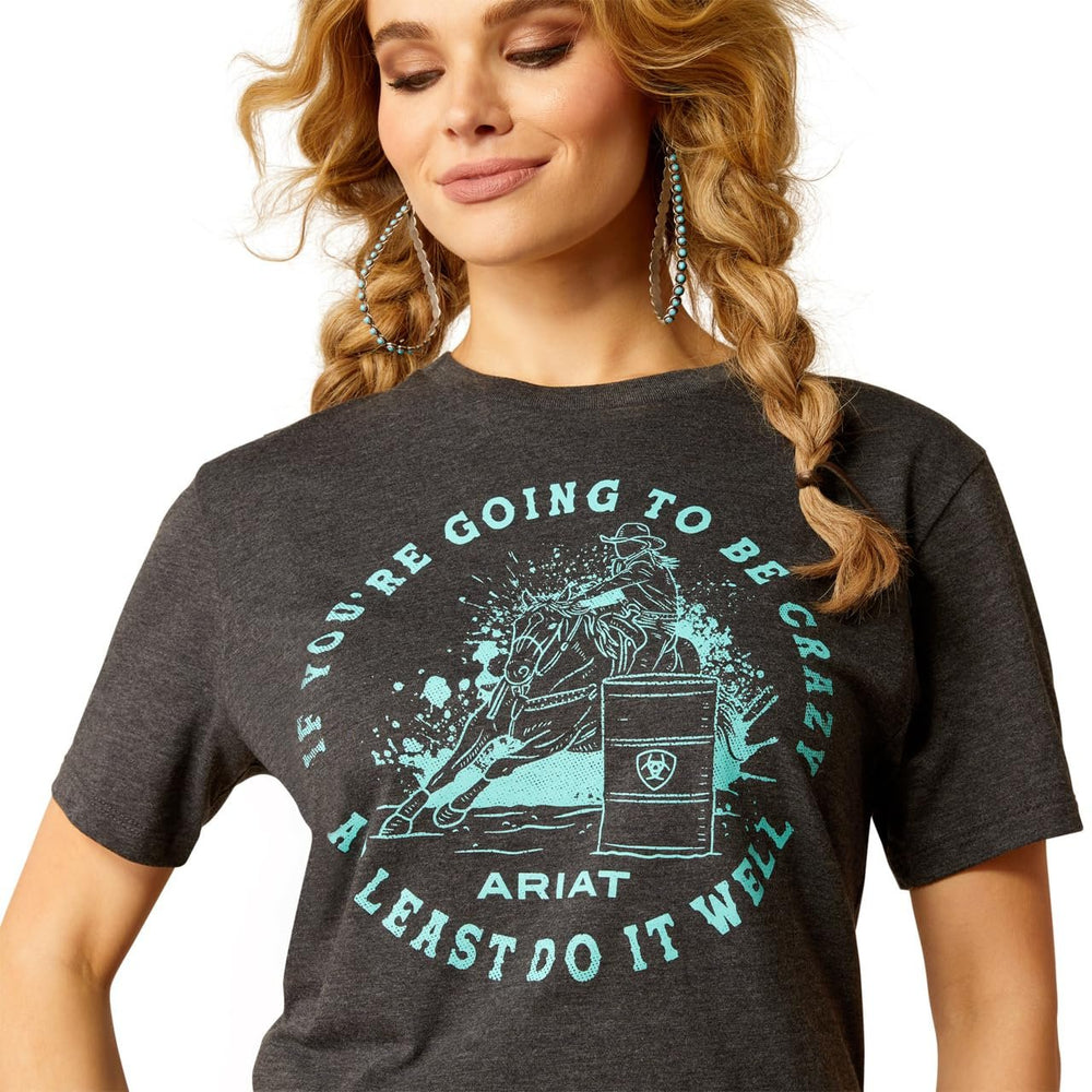 
                  
                    Graphic Design on Ariat Women's Barrel Beauty T-Shirt
                  
                