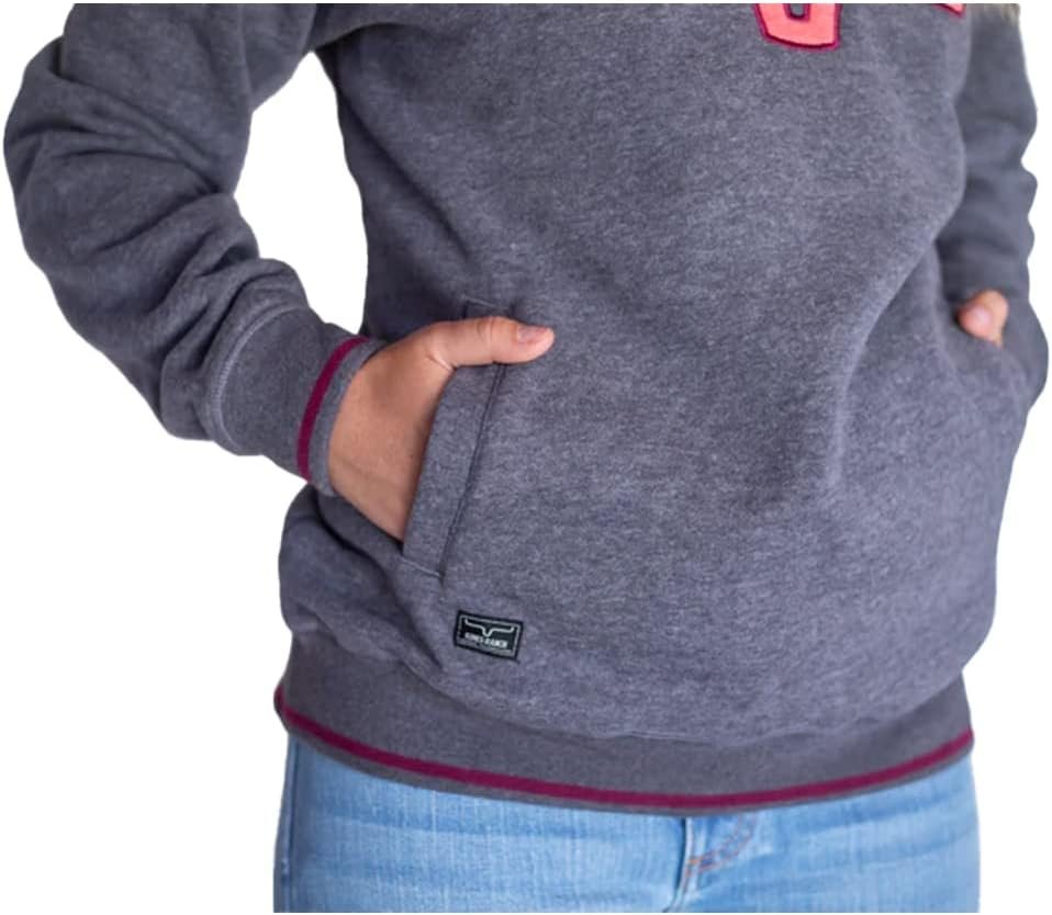 
                  
                    Pockets of Kimes Ranch Women's Two Scoops Hoodie in Charcoal
                  
                