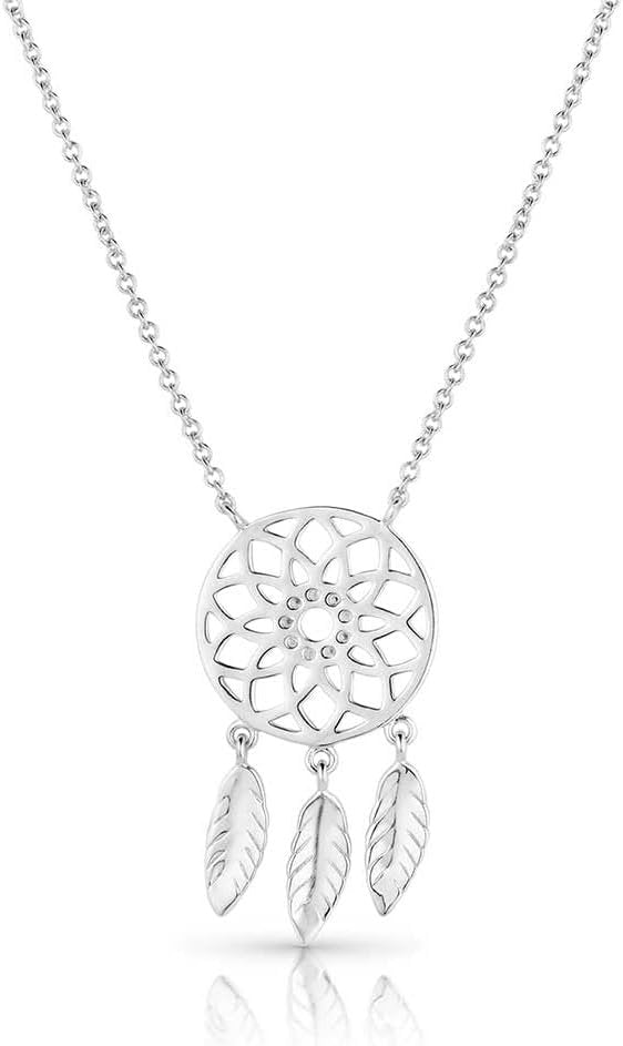 
                  
                    Back of Montana Silversmiths Women's Divine Weave Necklace
                  
                