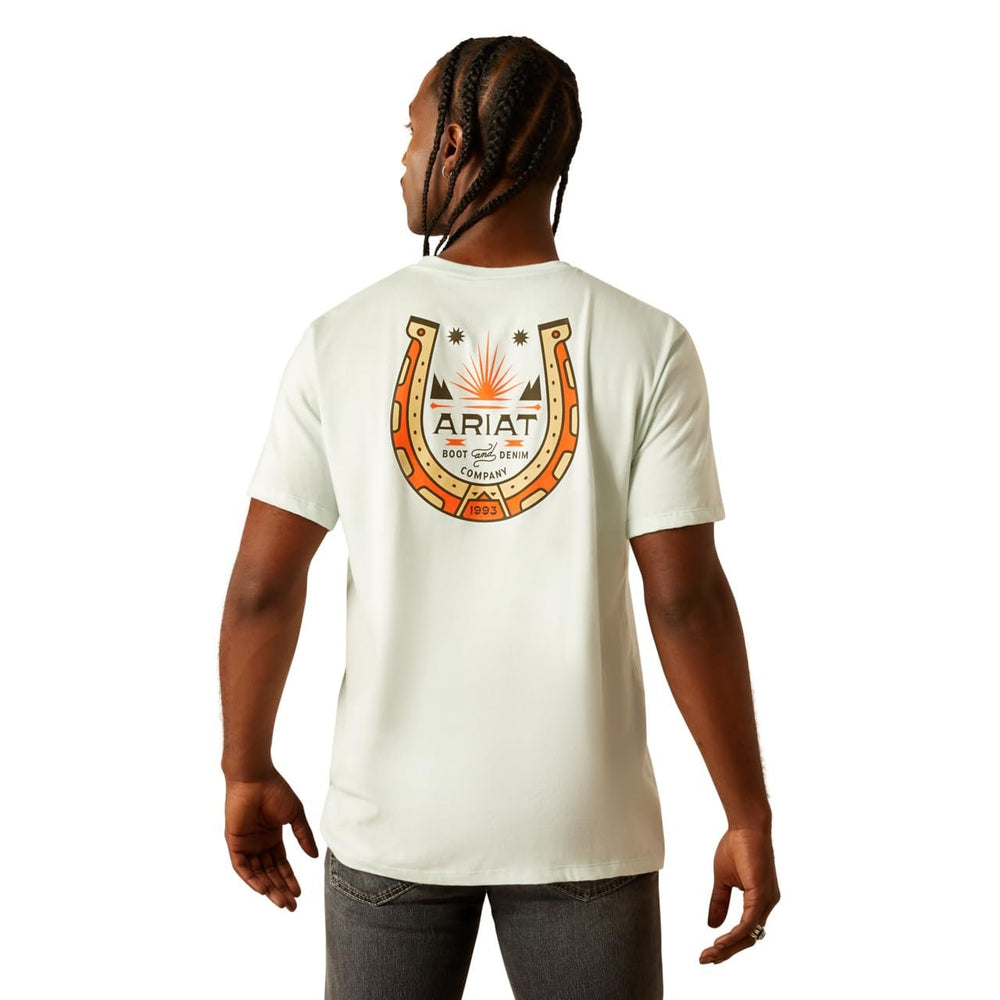 
                  
                    Back of Ariat Men's Lucky Shoe T-Shirt
                  
                