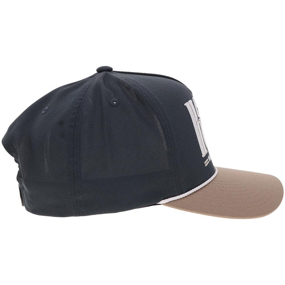 Side view of HOOey Wild Ride western rope hat