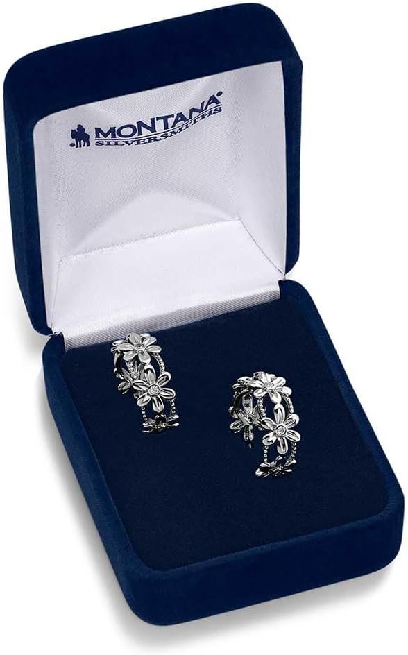 
                  
                    Montana Silversmiths Women's Crazy Daisies Earrings in Blue Padded Gift Box
                  
                