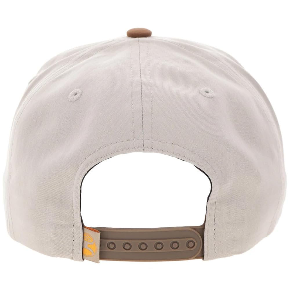 Back view of HOOey Rank Stock mesh back trucker cap