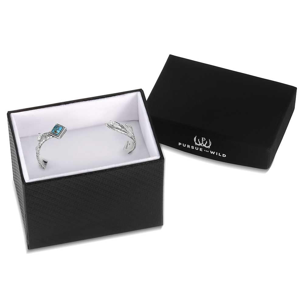 
                  
                    Rugged Beauty Turquoise Cuff Bracelet in gift box
                  
                