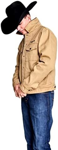 
                  
                    Side of Kimes Ranch Men's Canvas Marshall Jacket in Tan
                  
                