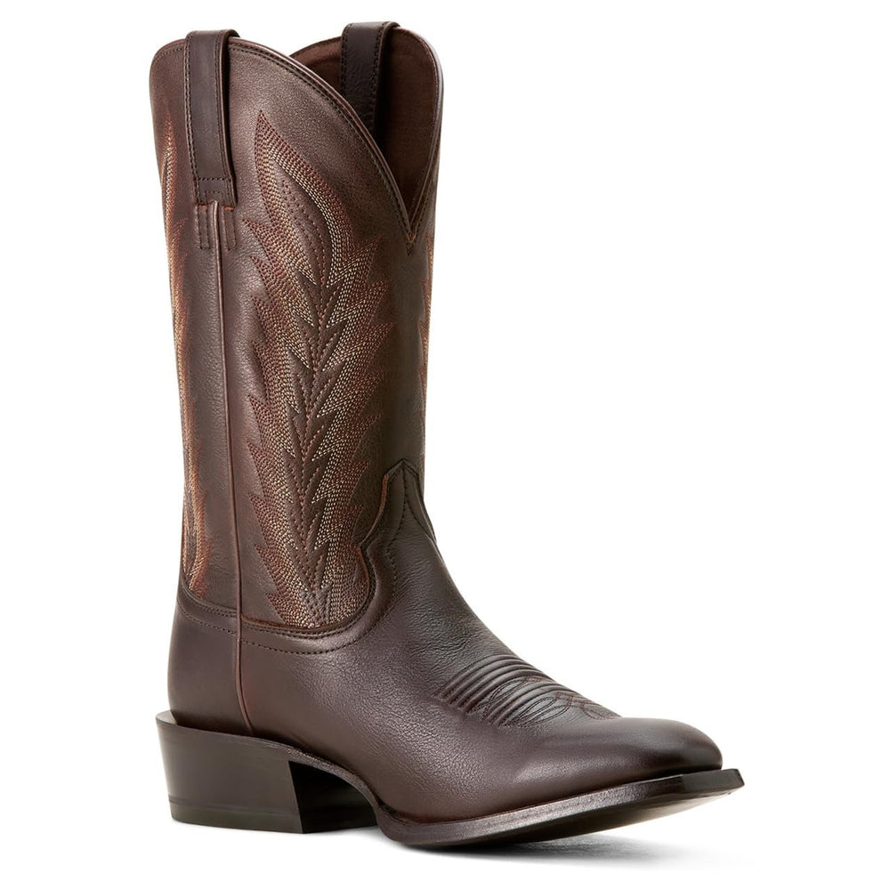 Ariat Men's Willie Western Boot in Bittersweet Chocolate