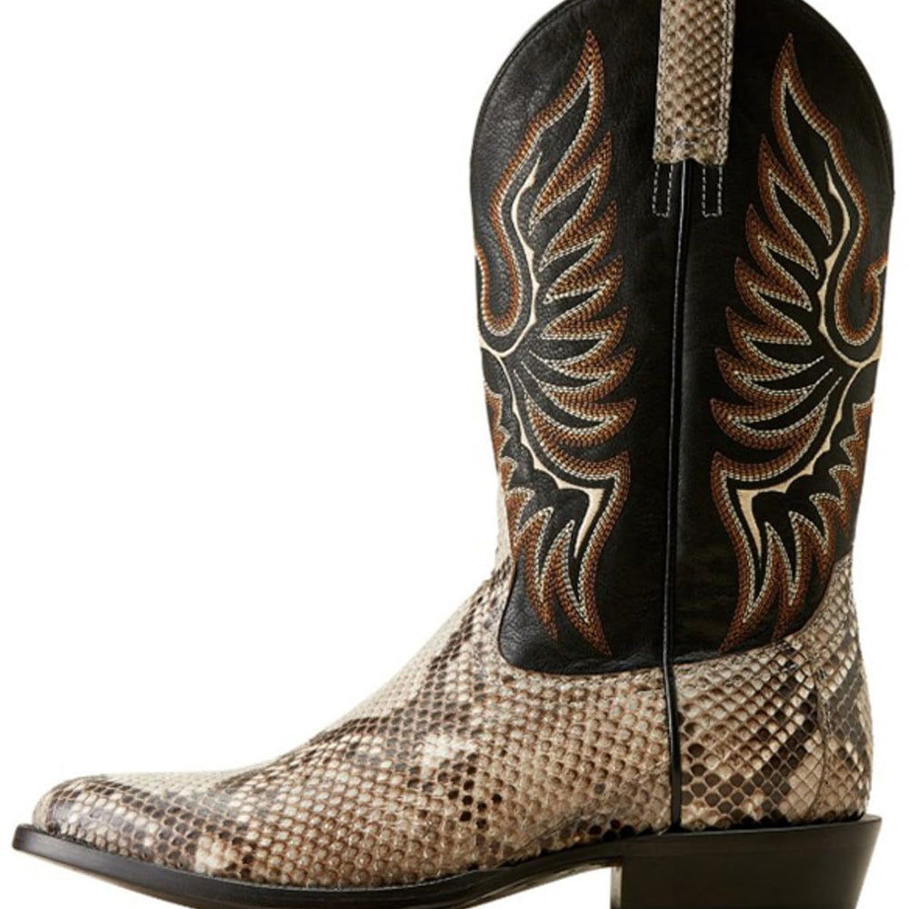 Ariat Men's Slick Exotic Python Western Boots - Round Toe