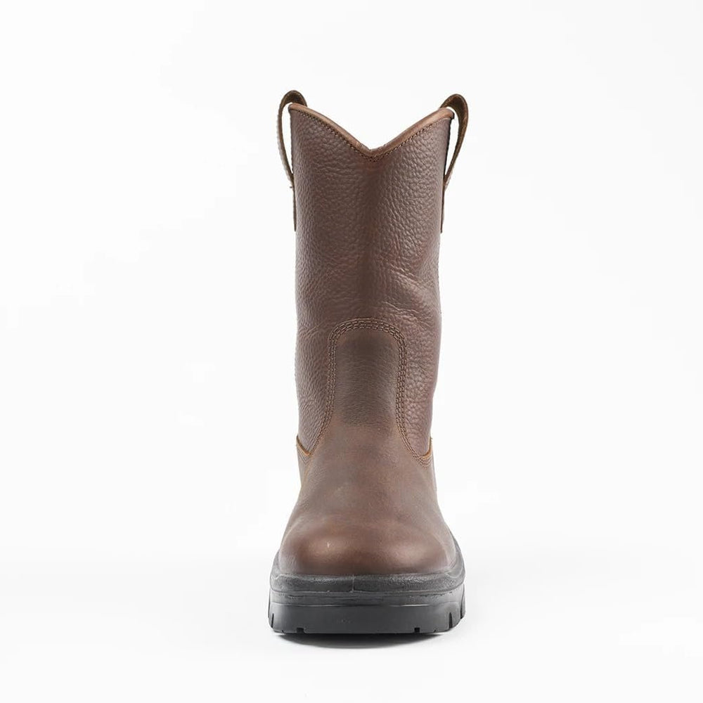 Front of Steel Blue Heeler Soft Toe Work Boot