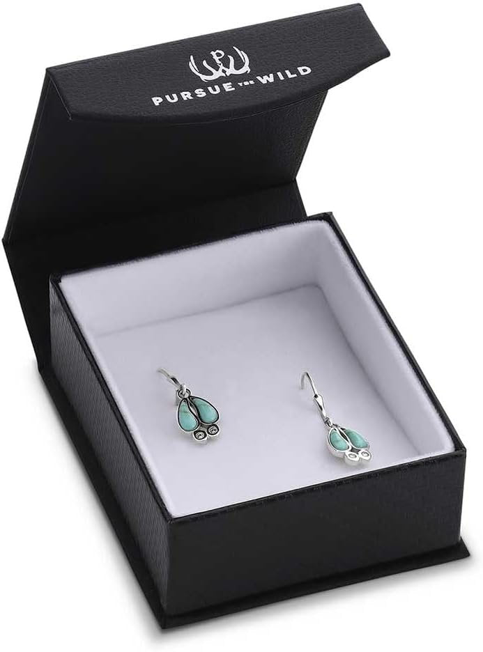 
                  
                    Montana Silversmiths Kristy Titus Tracker's Trail Turquoise Earrings in Gift Box
                  
                