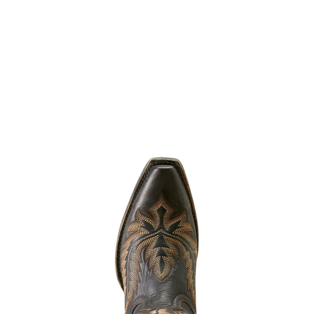 
                  
                    Toe box of Ariat Men's Ryman Western Boot, Old West Black
                  
                
