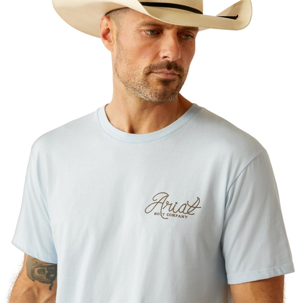 
                  
                    Logo on Ariat Men's Cactus Roper T-Shirt
                  
                