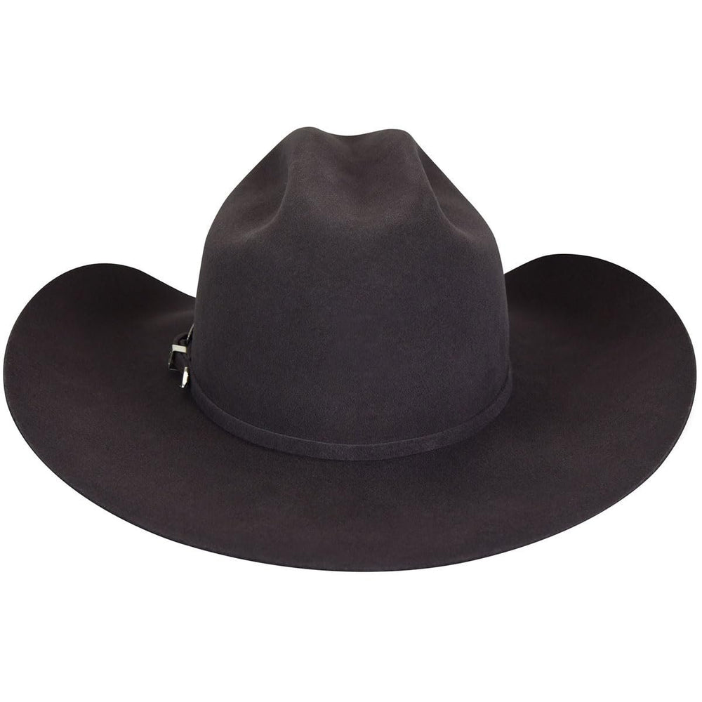 
                  
                    Front Top View of Bailey McQ 4X Western Hat in Charcoal
                  
                