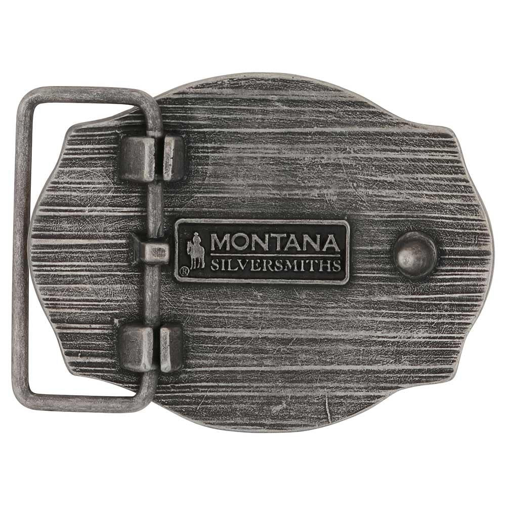 Back of Montana Silversmiths Men's Future Bull Rider Buckle