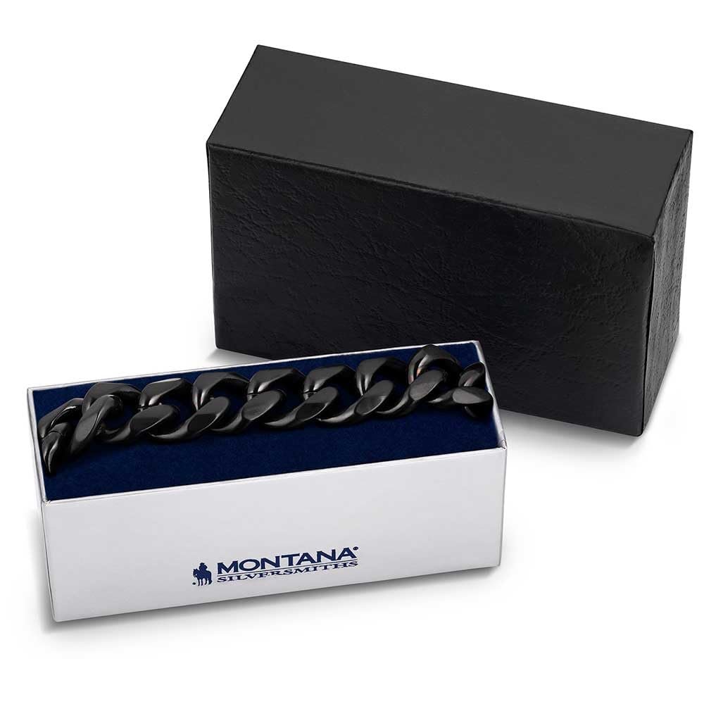 
                  
                    Montana Silversmiths Midnight Cuban Link Bracelet
                  
                