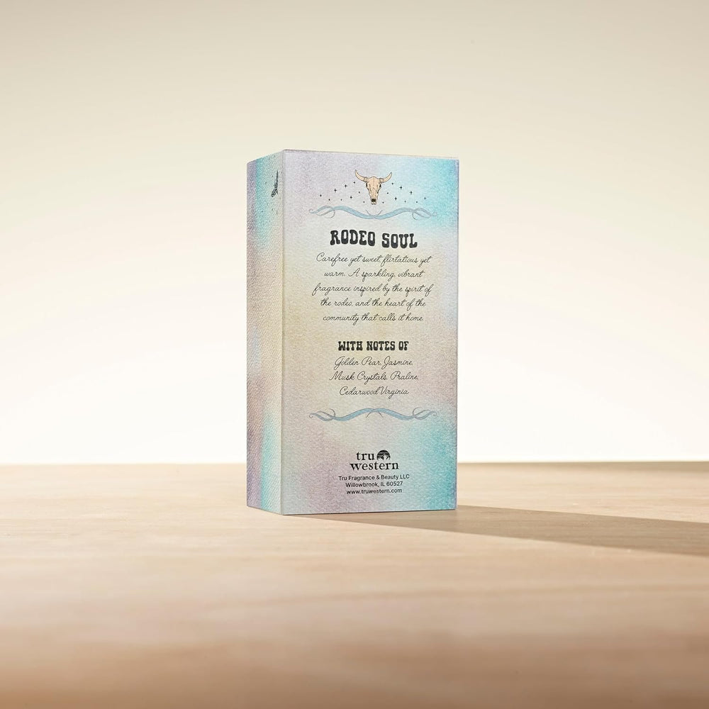 
                  
                    Tru Western Women's Rodeo Soul Perfume Packaging
                  
                