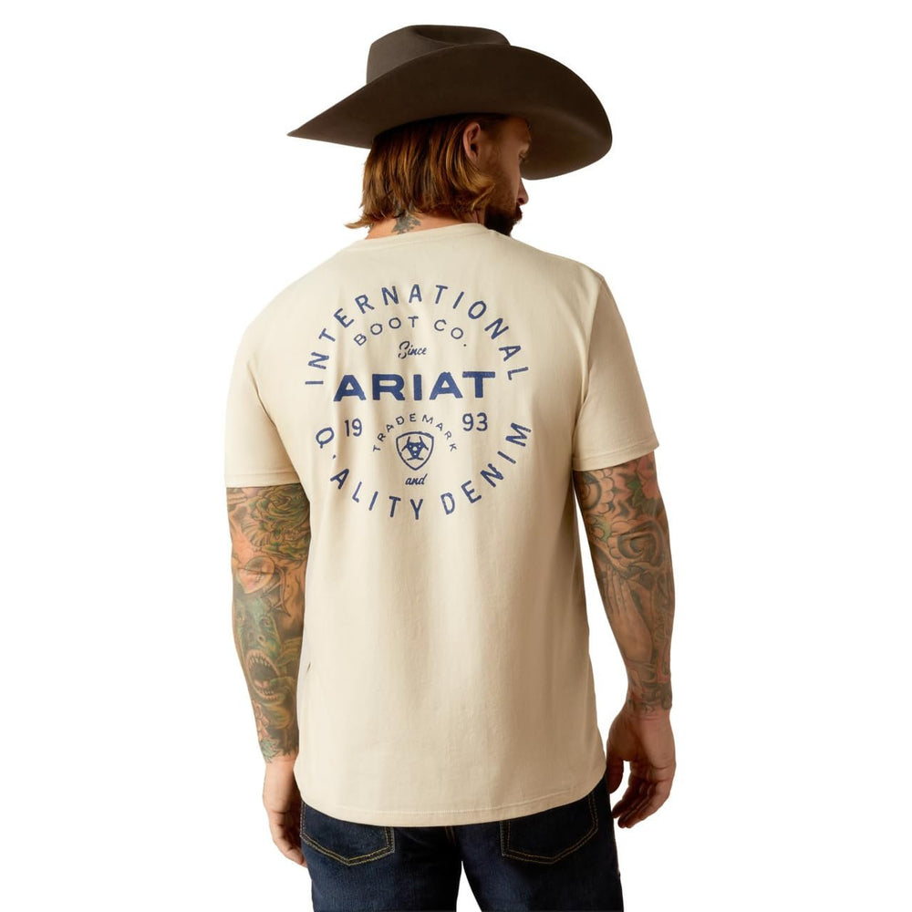 
                  
                    Ariat Men's Stamped Seal T-Shirt in Natural
                  
                