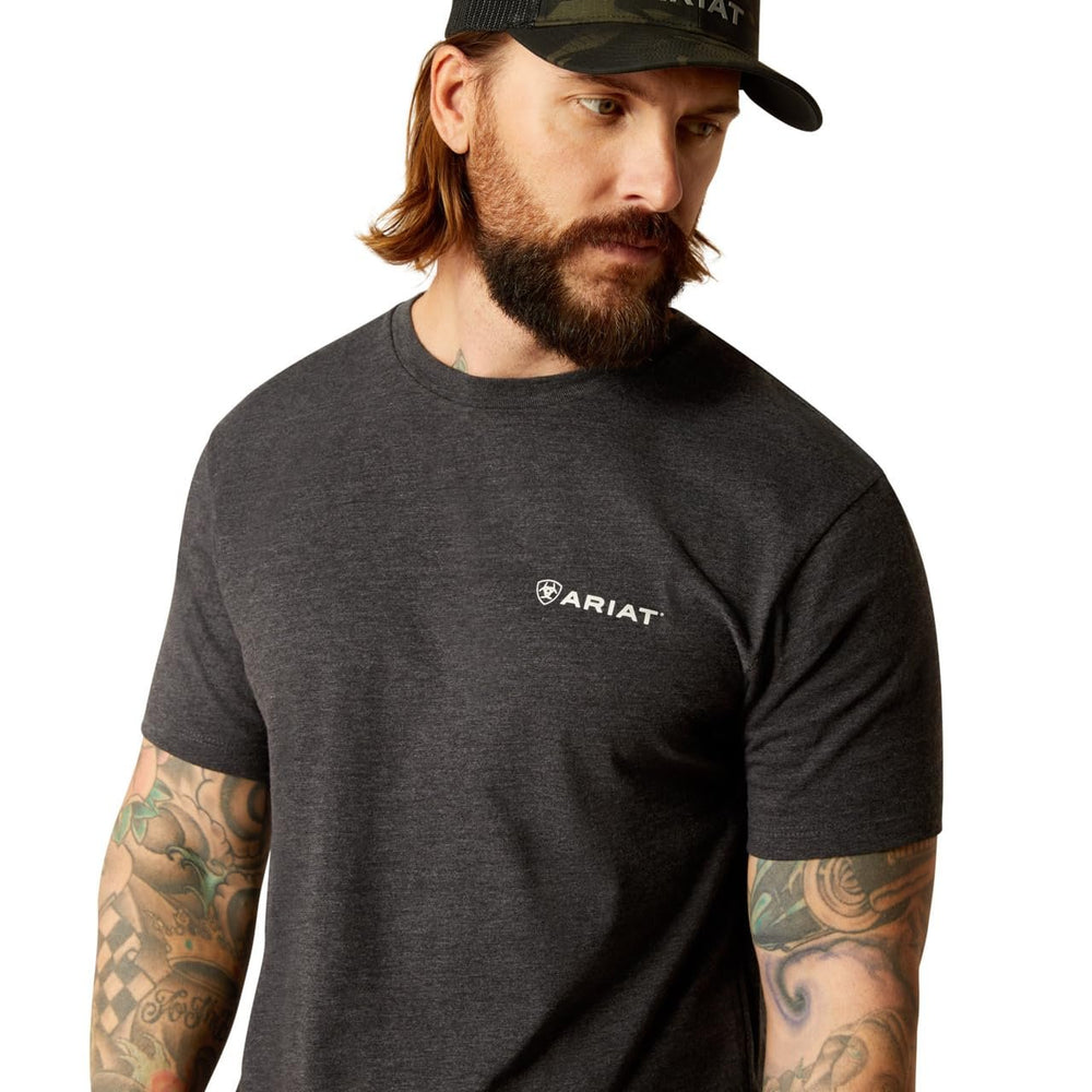
                  
                    Logo on Ariat Men's Original Lines T-Shirt
                  
                
