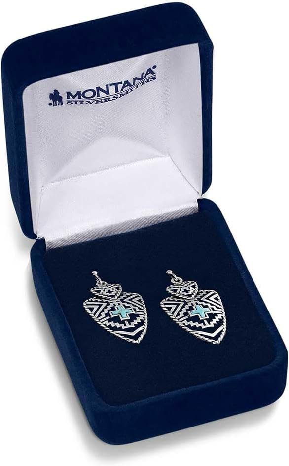 
                  
                    Montana Silversmiths Women's Patterns of the Southwest Earrings in Gift Box
                  
                