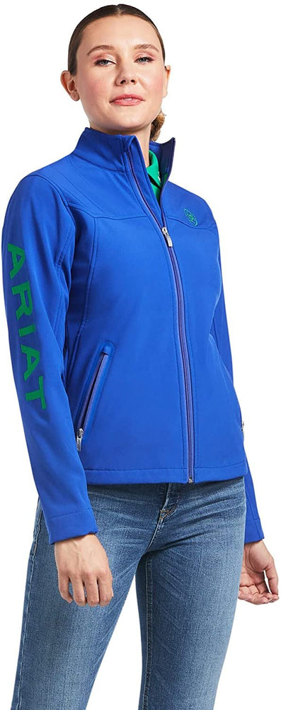 
                  
                    Ariat Women's New Team Softshell Jacket in Mazarine Blue
                  
                