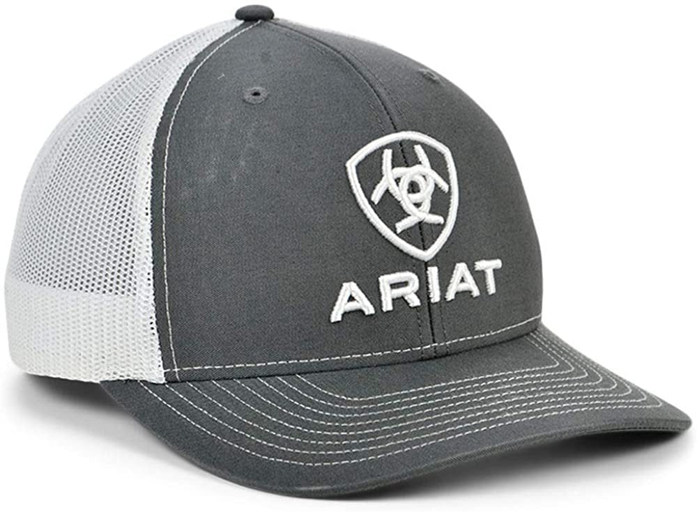 Ariat Classic Trucker Grey Hat