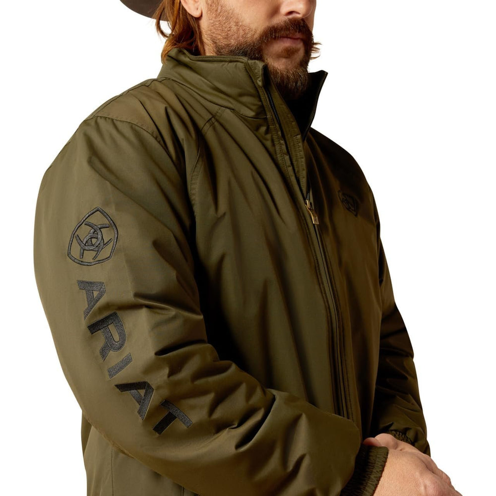 
                  
                    Close-up of Ariat Men's Team Insulated Jacket in Relic
                  
                