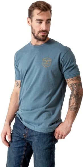 
                  
                    Kimes Ranch Men's Shielded Trucker T-Shirt in Indigo
                  
                