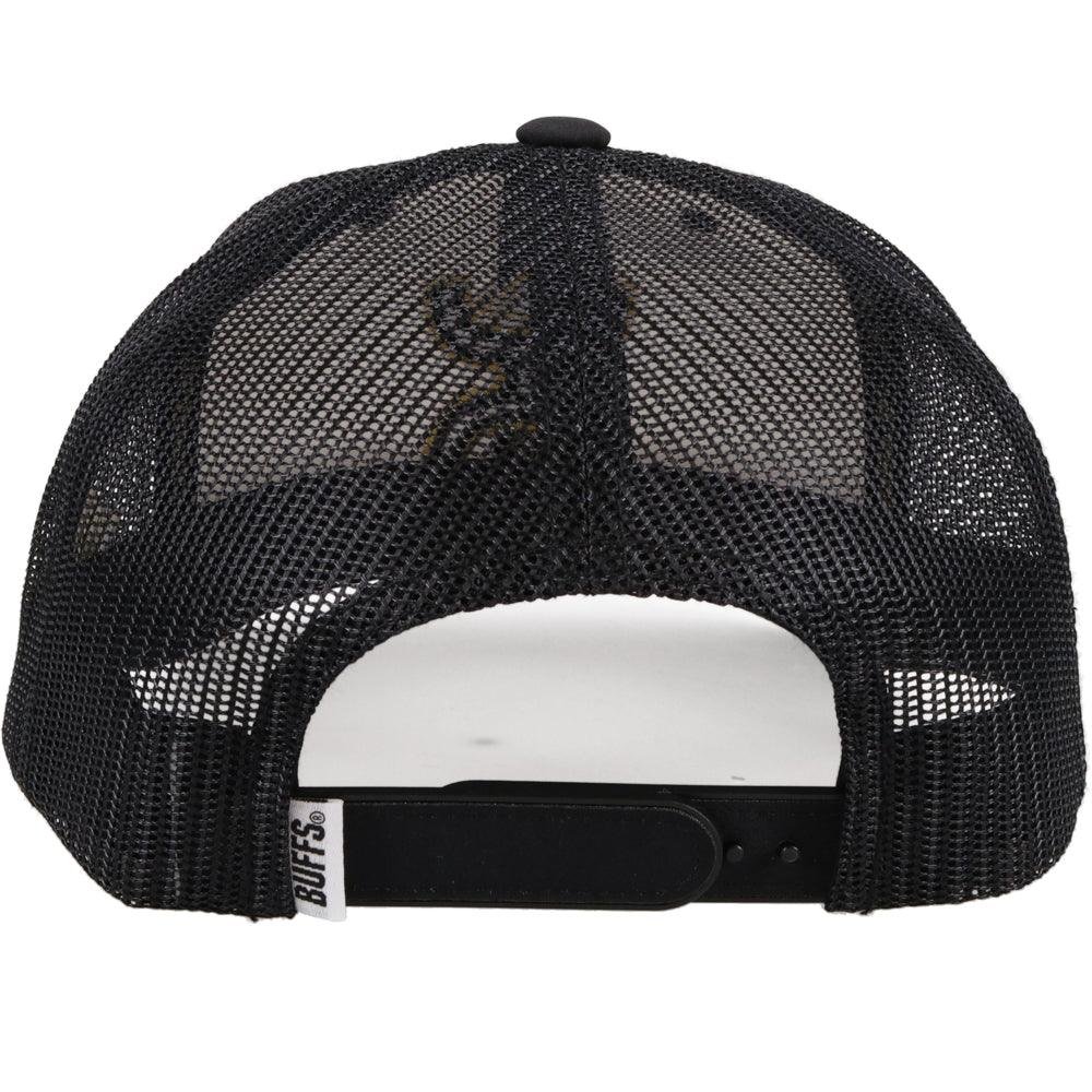 
                  
                    Back of Hooey University of Colorado Snapback Hat, White/Black
                  
                