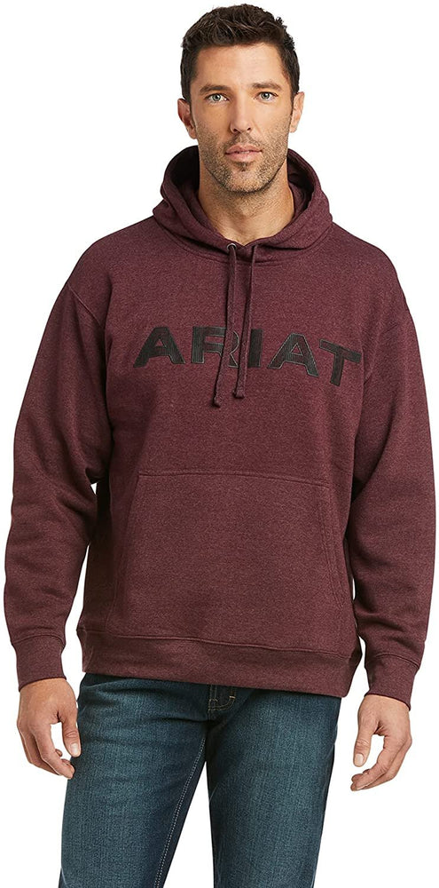 
                  
                    Ariat Logo on Burgundy Ariat Men's Graphic Hoodie
                  
                