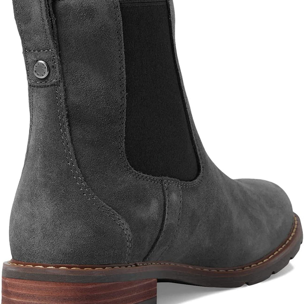 
                  
                    Back of Ariat Women's Wexford Chelsea Boot in Slate
                  
                